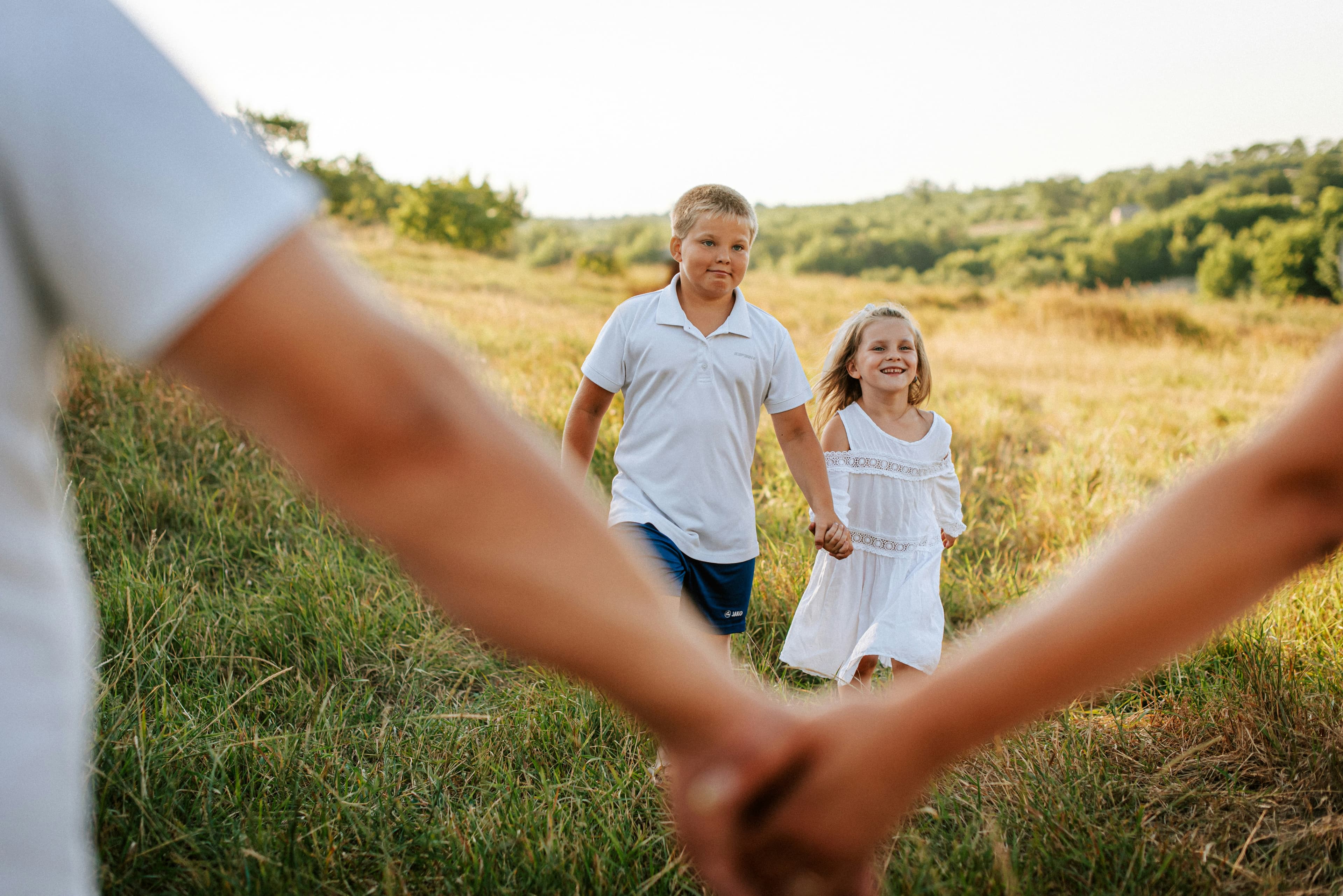 Familie mit Kindern