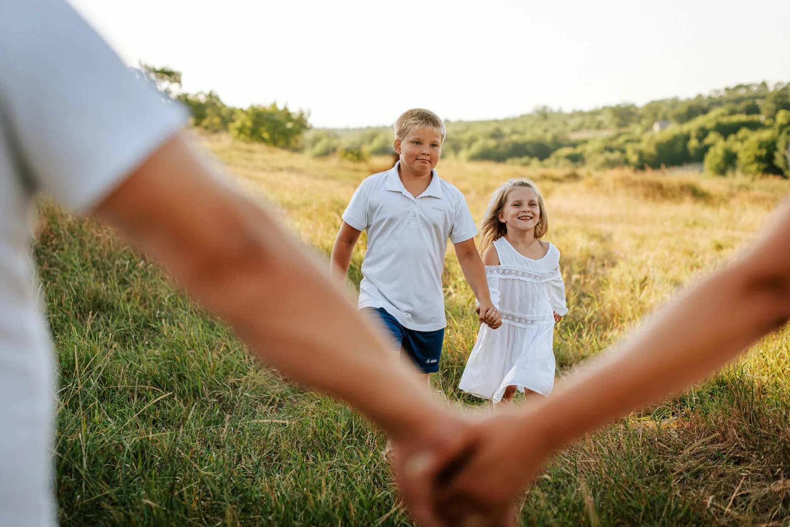 Familie mit Kindern